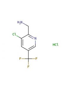 Astatech (3-CHLORO-5-(TRIFLUOROMETHYL)PYRIDIN-2-YL)METHANAMINE HCL, 95.00% Purity, 0.25G